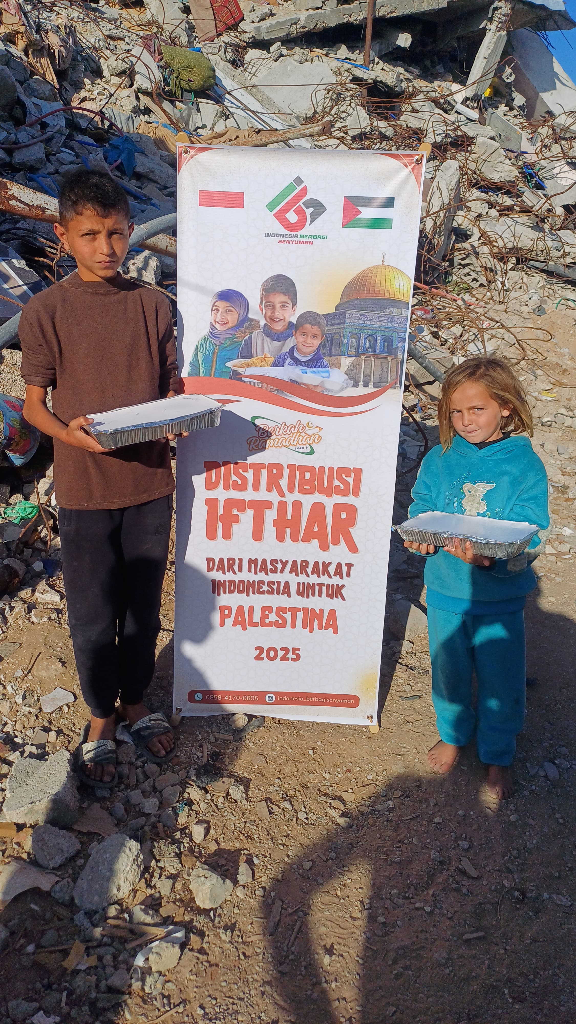 Distribusi Ifhtor Takjil Palestina